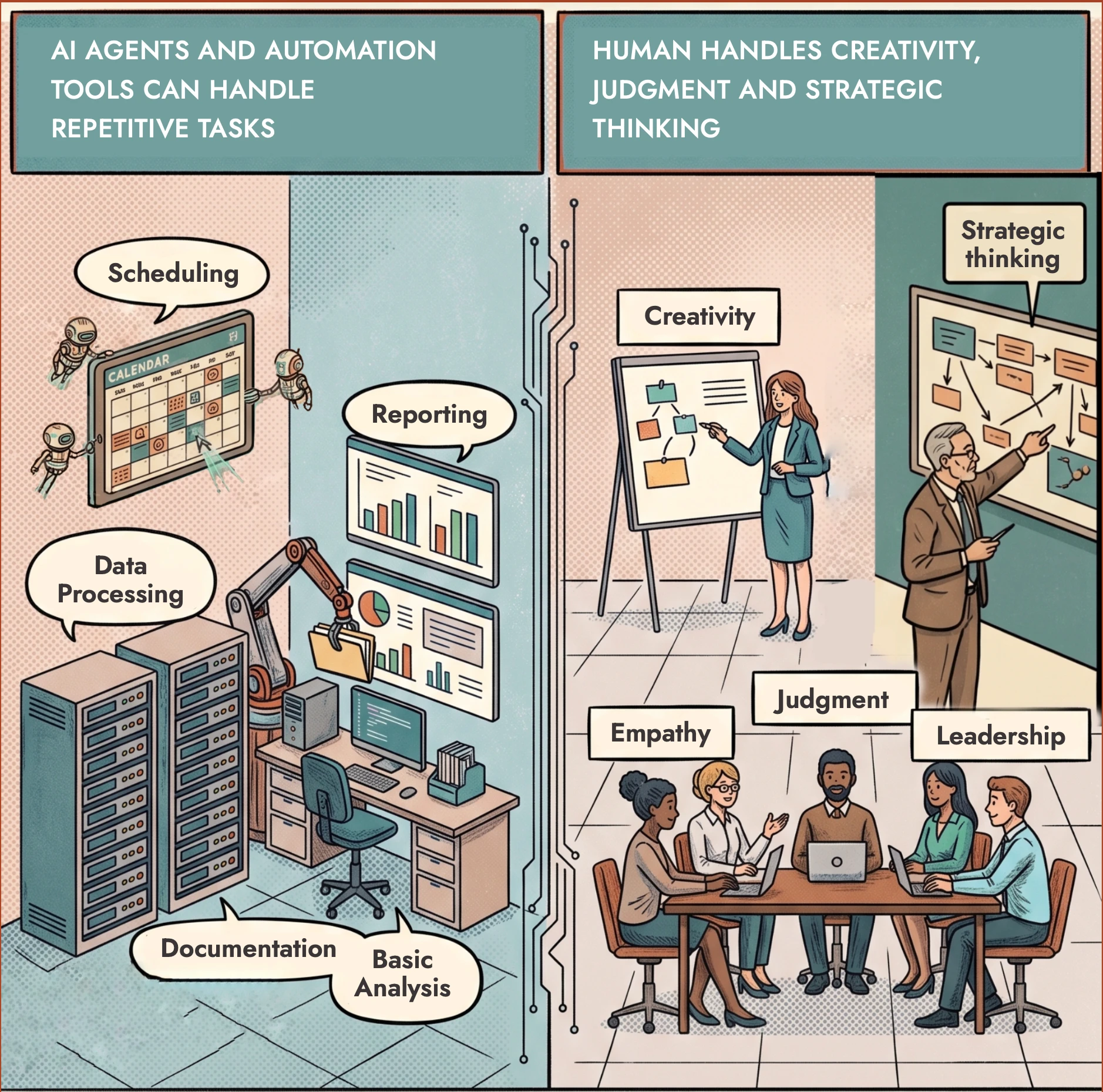 How CHROs Are Redesigning Work Instead of Eliminating Workers