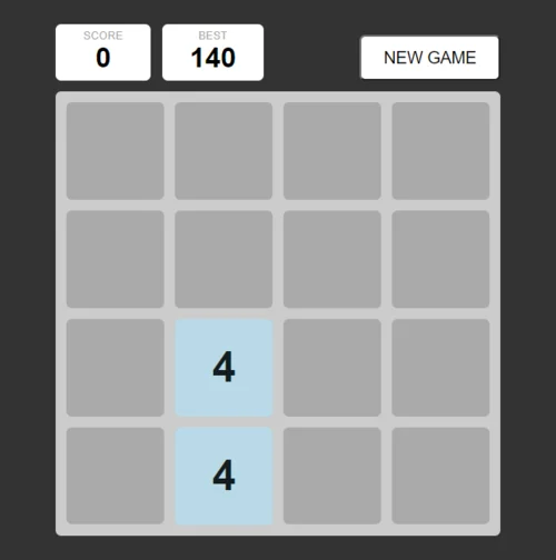 2048 game