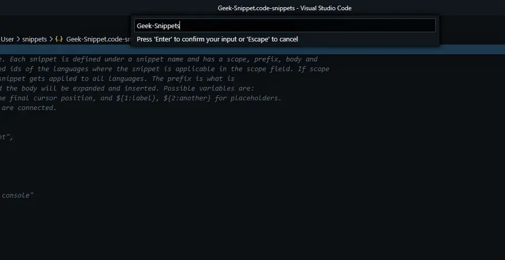 Geek-Snippets