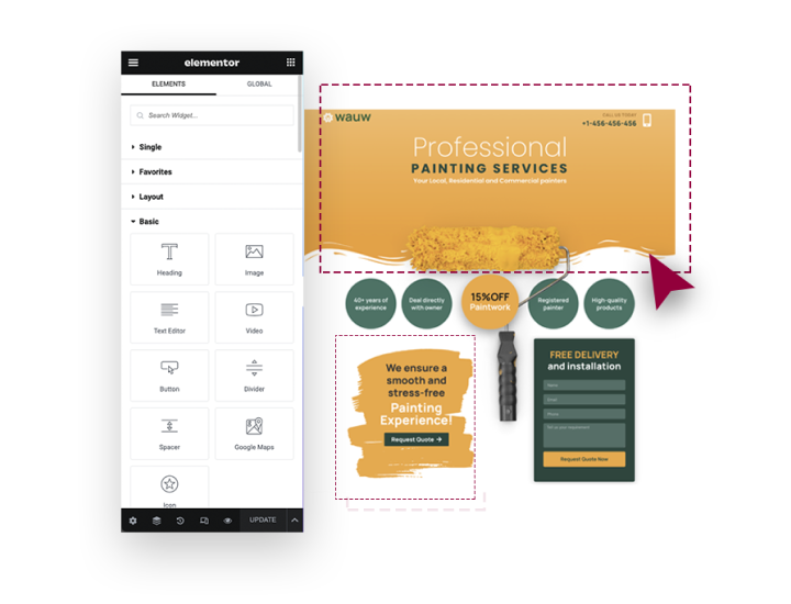About Elementor Page Builder