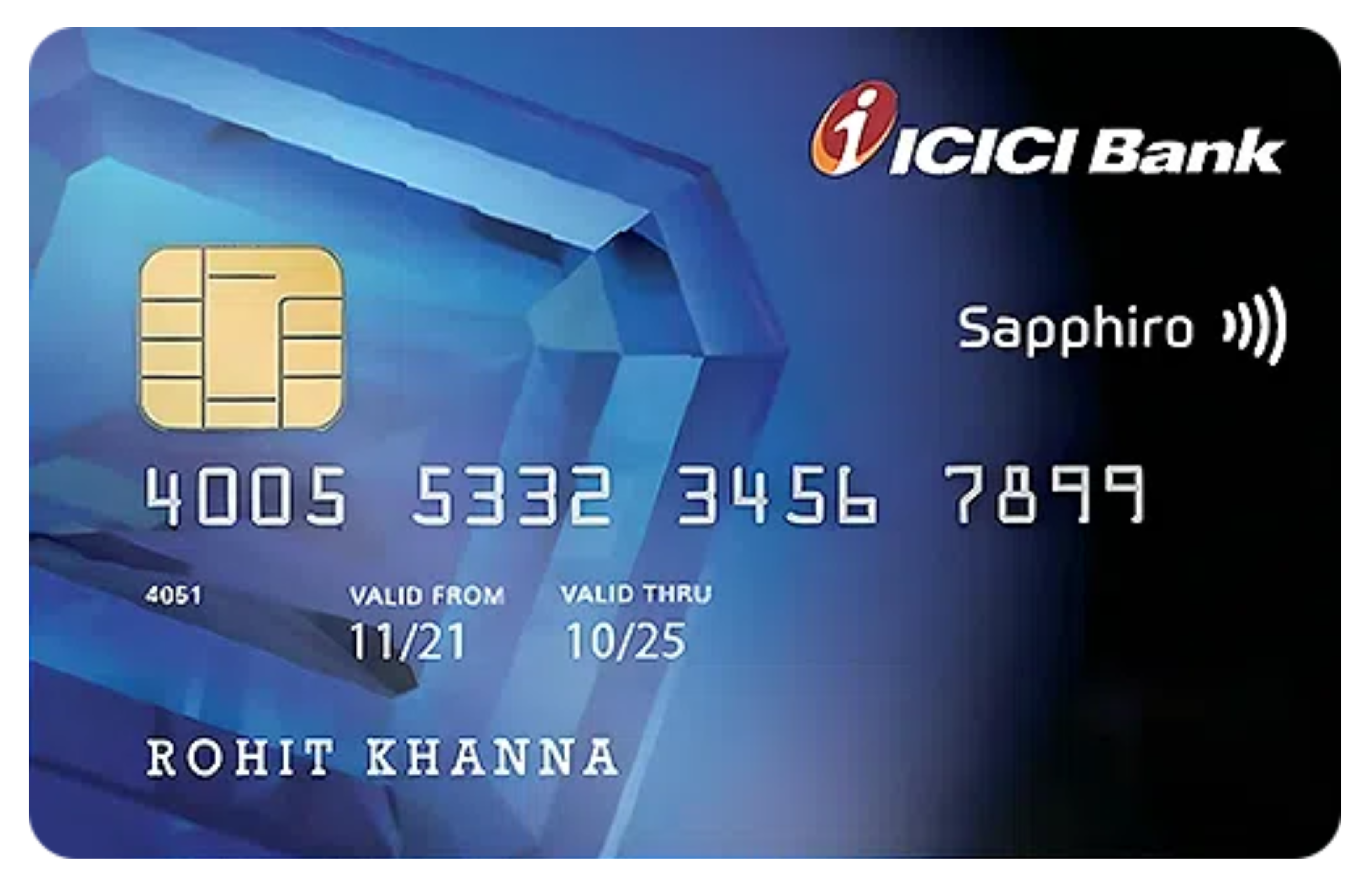 ICICI Bank Sapphiro Credit Card