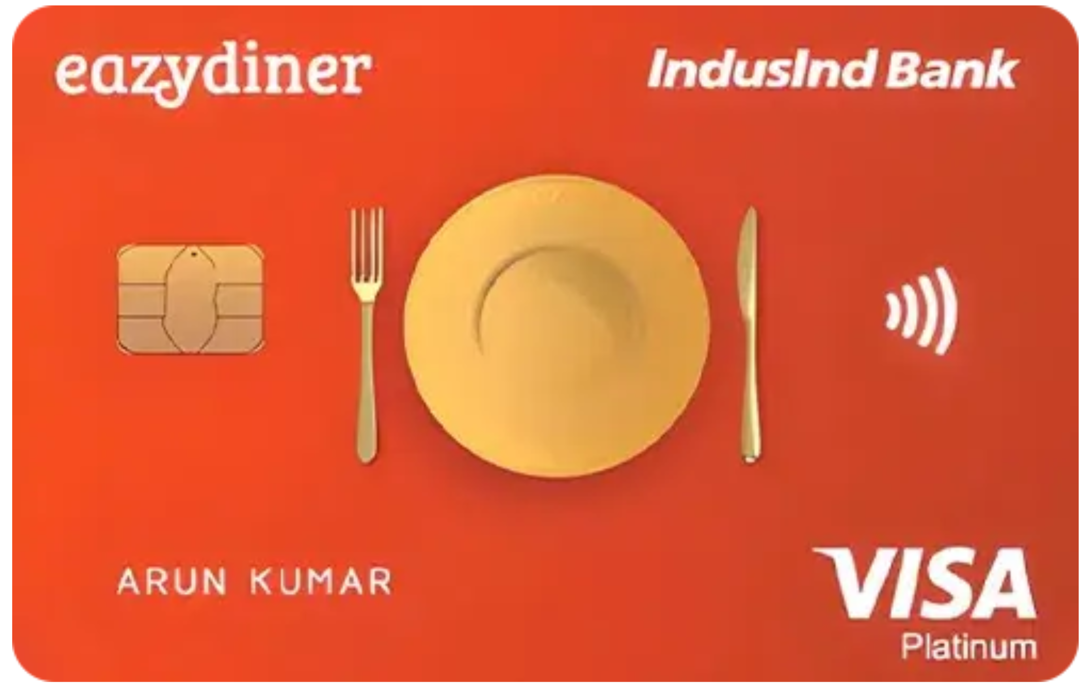 EazyDiner IndusInd Platinum Credit Card