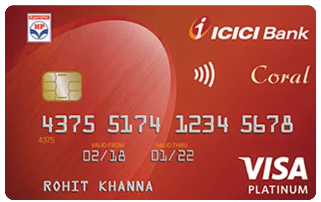 ICICI Bank HPCL Coral Credit Card
