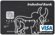 IndusInd Bank Signature Visa Credit Card