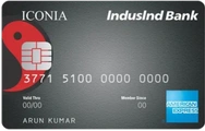 IndusInd Bank Iconia Amex Credit Card