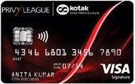 Kotak Privy League Signature Credit Card