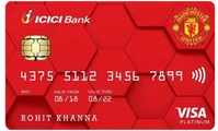 ICICI Bank Manchester United Platinum Credit Card