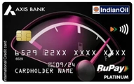 Indian Oil Axis Bank RuPay Credit card