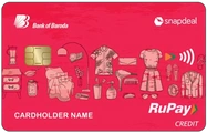Snapdeal Bank of Baroda Credit Card