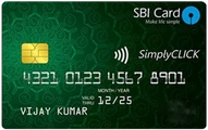 SBI SimplyCLICK Credit Card