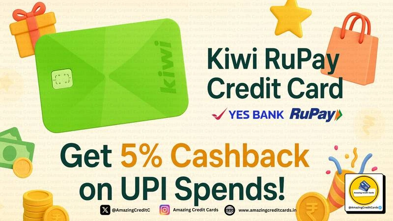 Kiwi RuPay Credit Card: Get 5% Cashback on UPI Payments | Best UPI Credit Card in India 2025