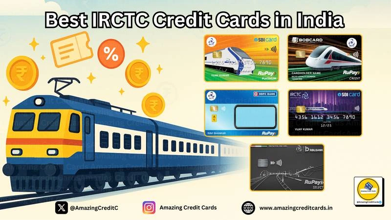 Top 5 Best IRCTC Credit Cards India 2025: Railway Rewards & Lounge Access Comparison