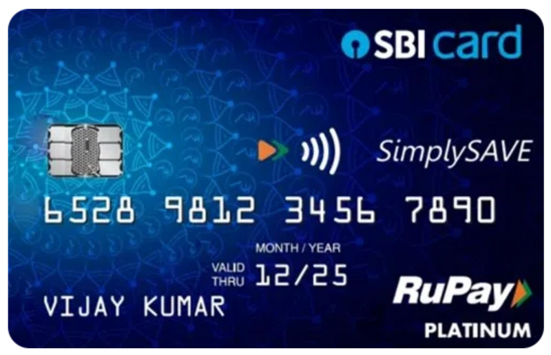 SBI SimplySAVE UPI Rupay Credit Card