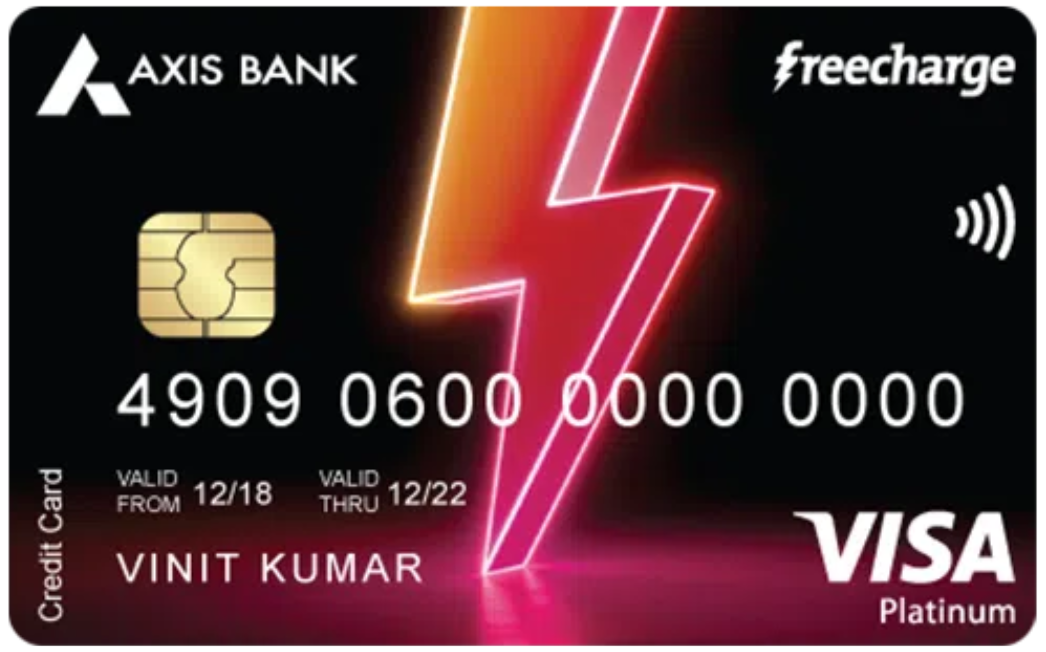 Axis Bank Freecharge Credit Card