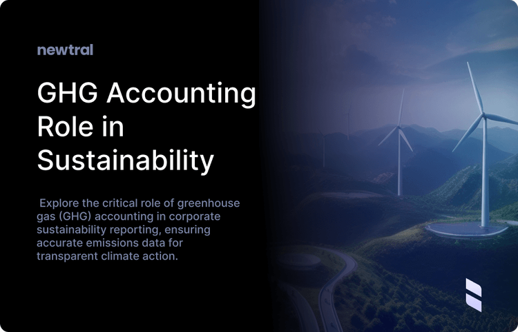 The Role of GHG Accounting in Corporate Sustainability Reporting