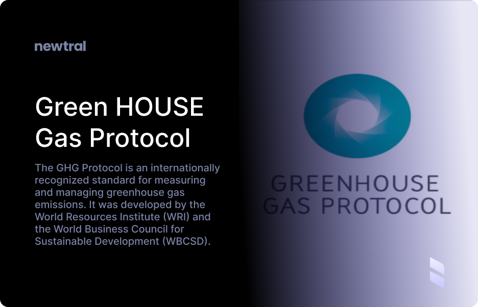 GHG Protocol | Greenhouse Gas Accounting Standards | Newtral