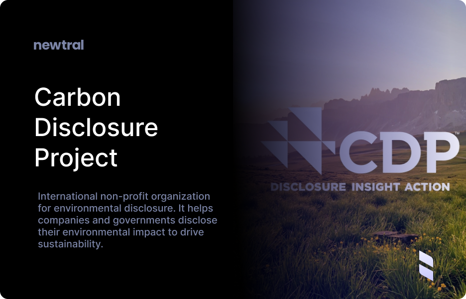 CDP - Carbon Disclosure Project