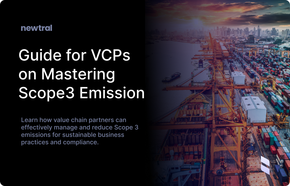 Mastering Scope 3 Emissions: A Guide for Value Chain Partners