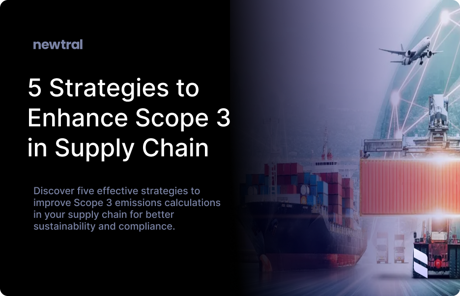 5 Key Strategies to Improve Scope 3 Calculations in Your Supply Chain
