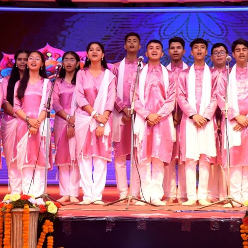 Welcome song and dance-Annual Function-24