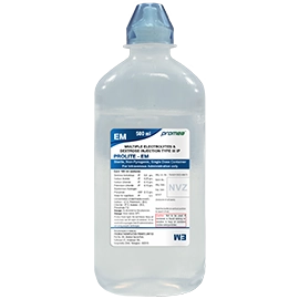 Prolite-EM - Multiple Electrolytes & Dextrose Injection Type III IP