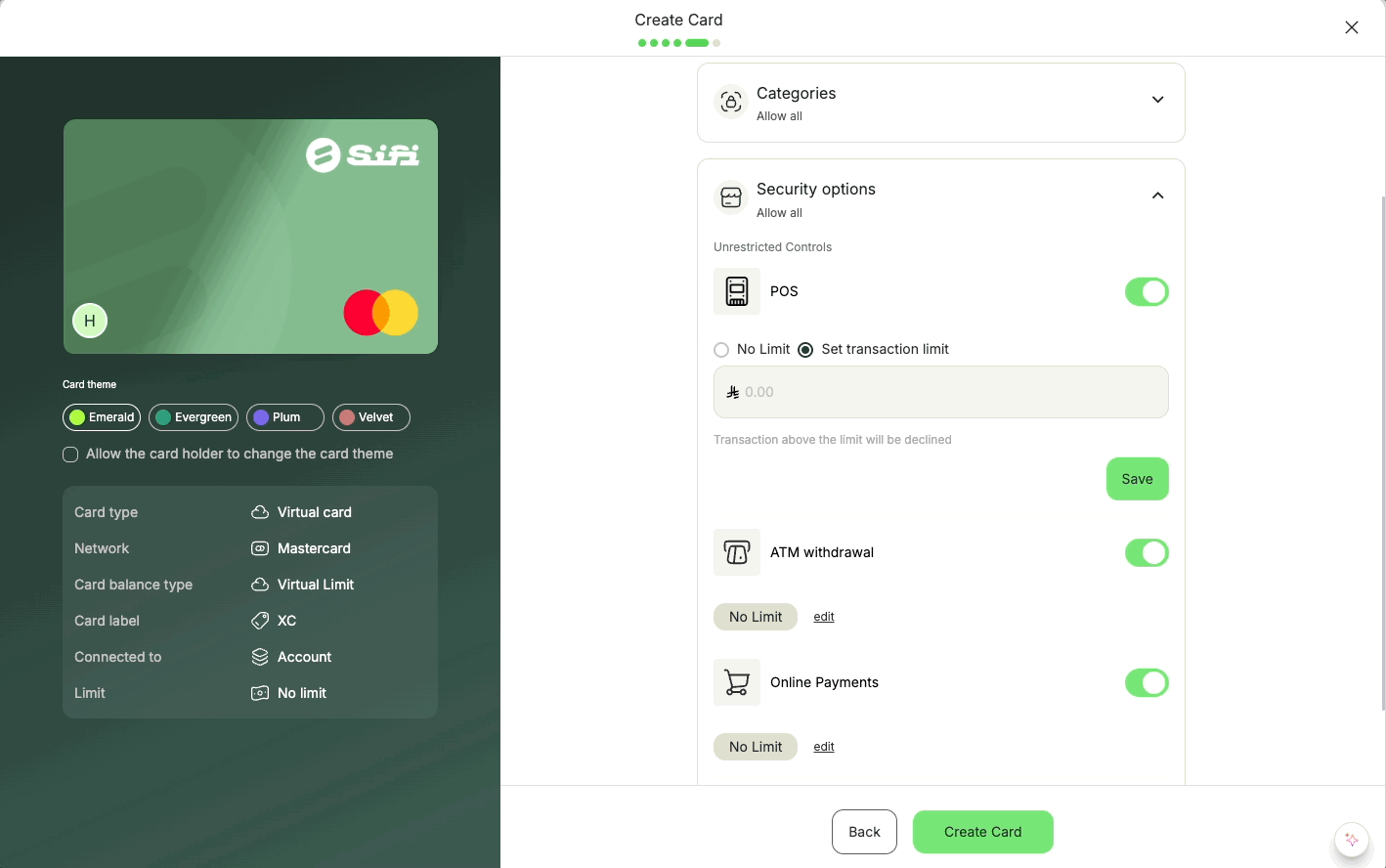 Card Creation Maximum Limit.gif