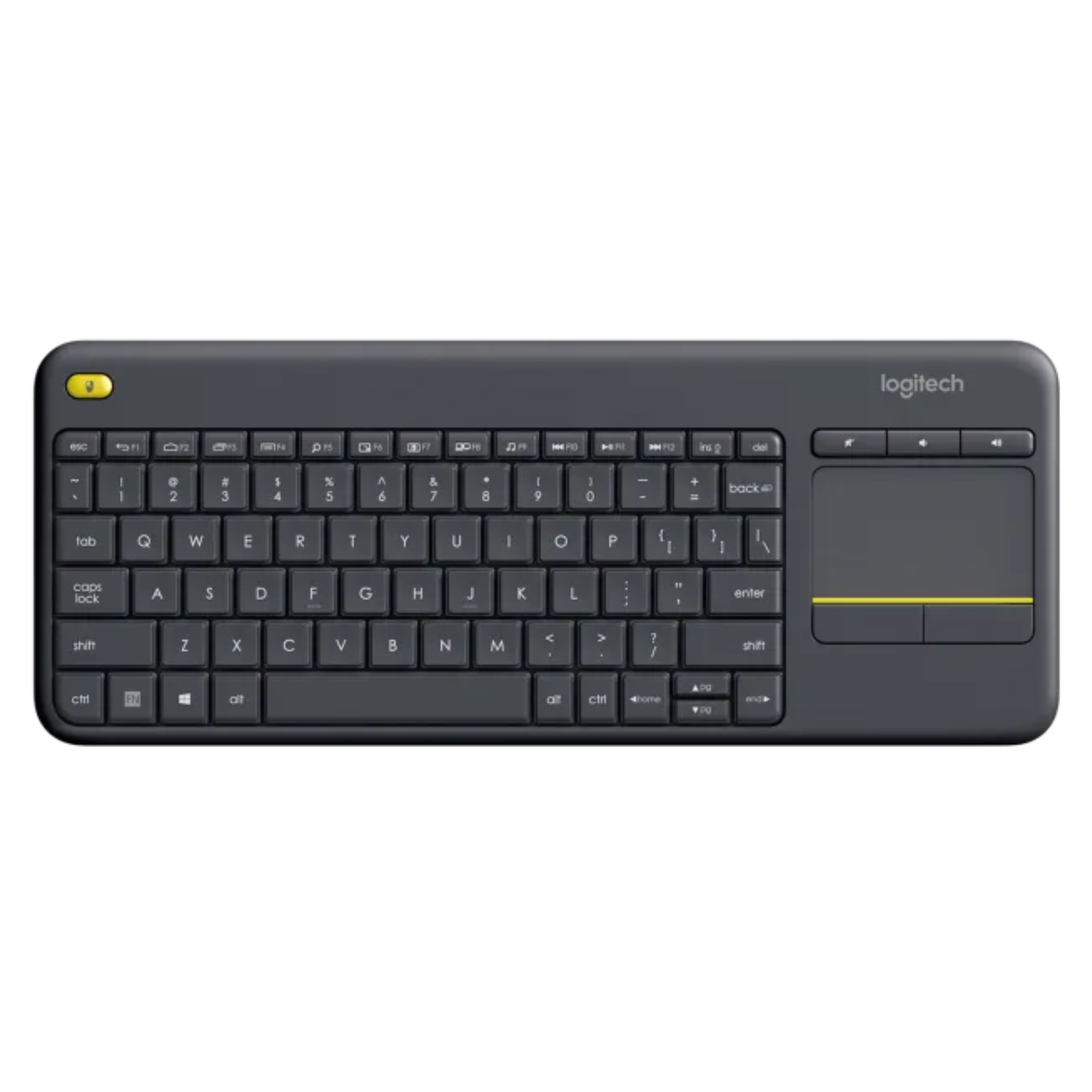 K400 Plus Wireless Touch Keyboard - Logitech