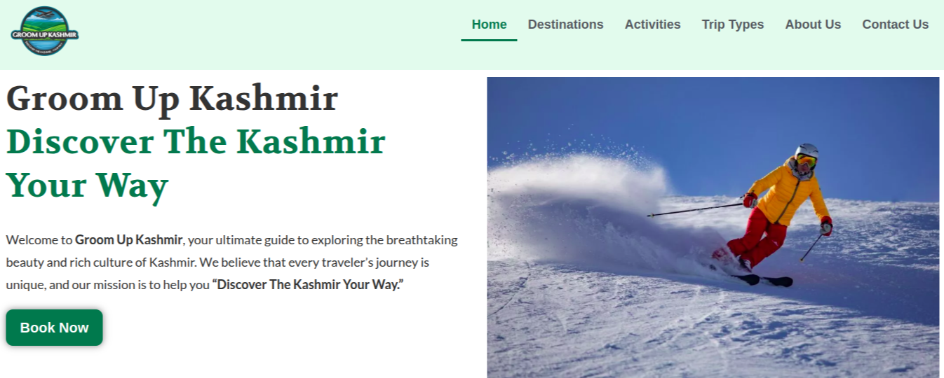 Groom Up Kashmir