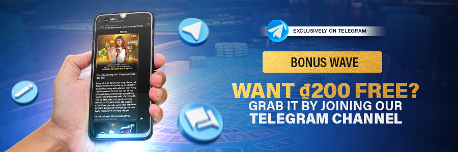 Tiền thưởng miễn phí 200₫? Nhận thưởng bằng cách Tham gia kênh Telegram!