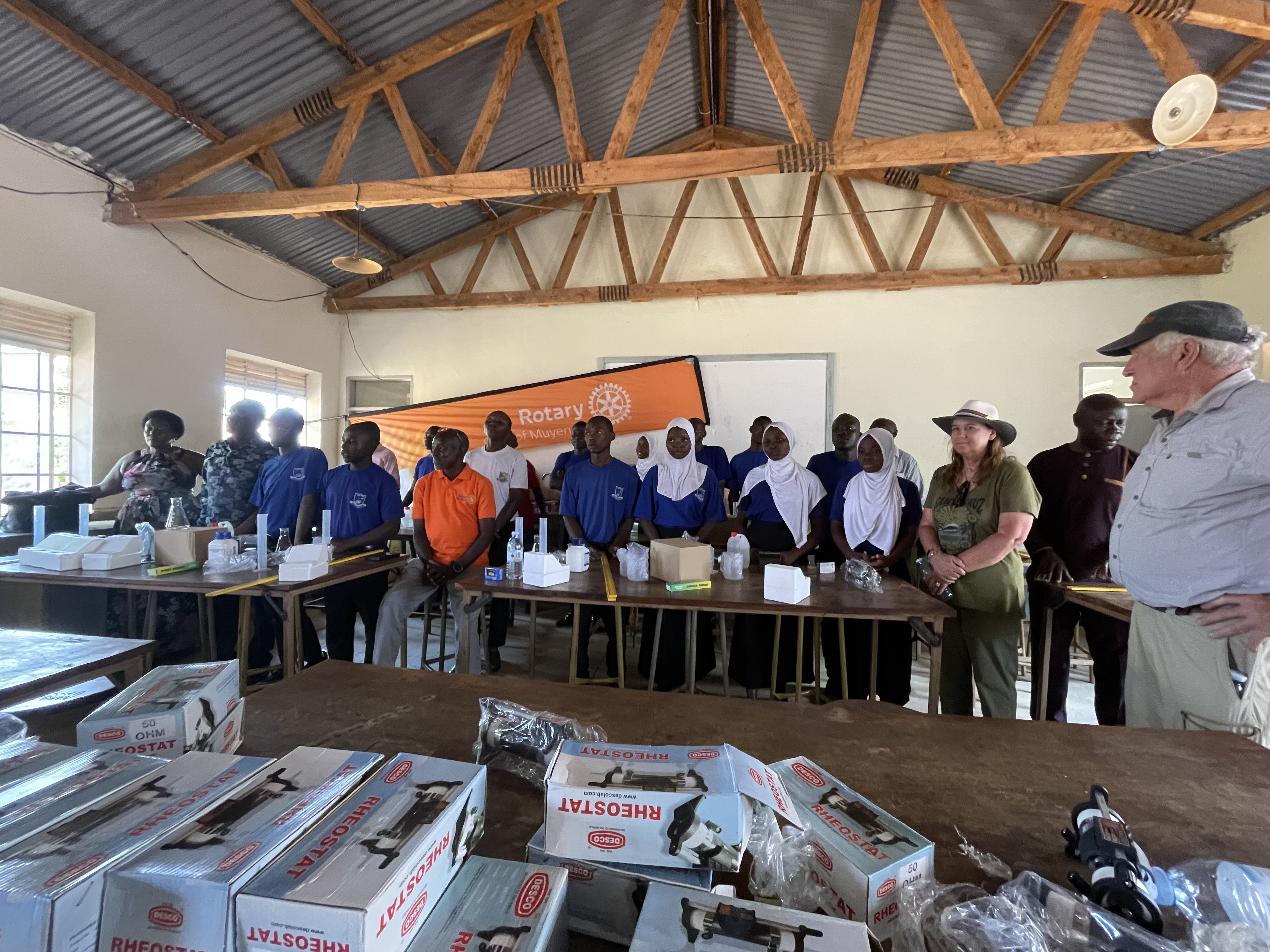 🎓 Students Engaging with New Equipment