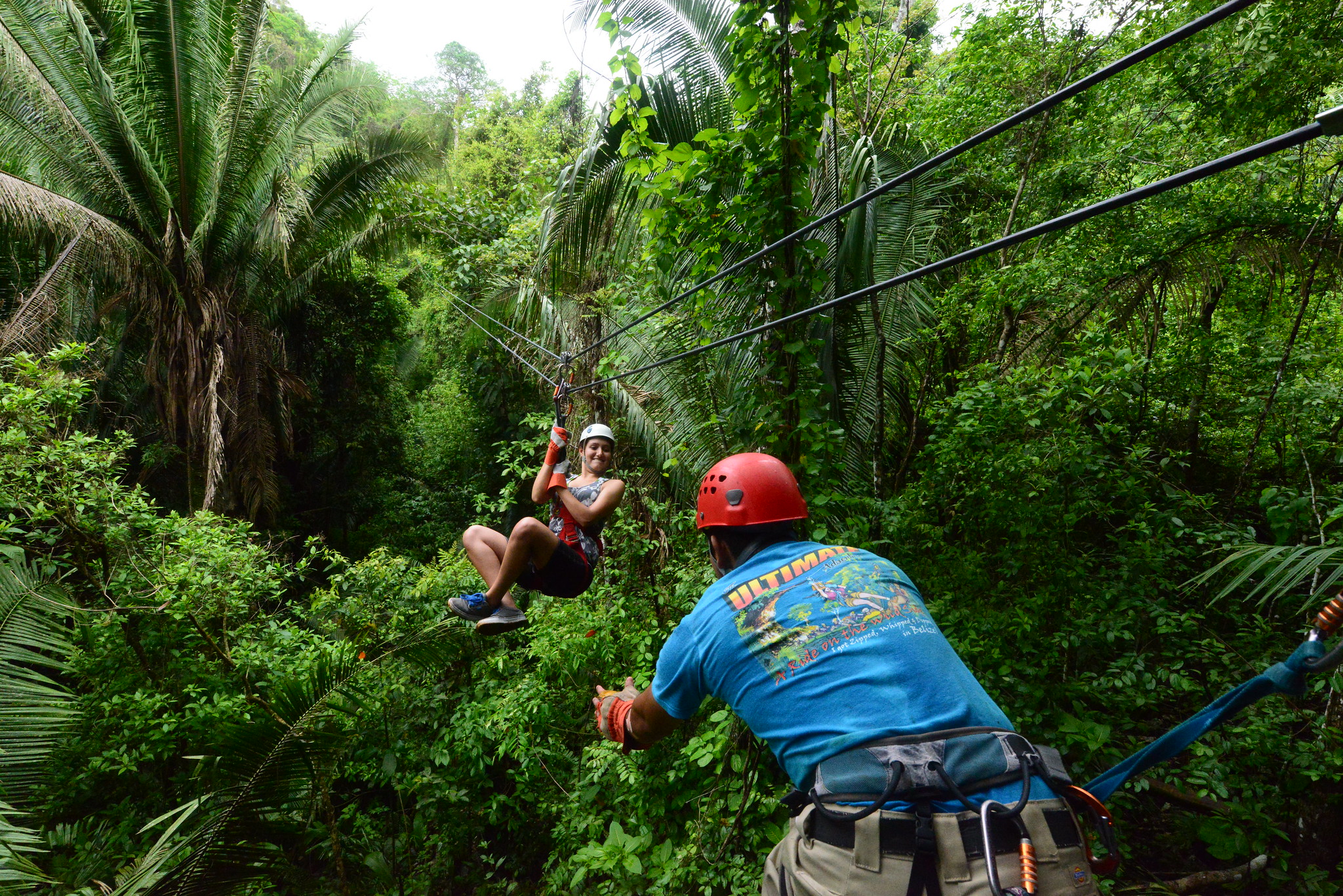 Jungle Zipline in Belize