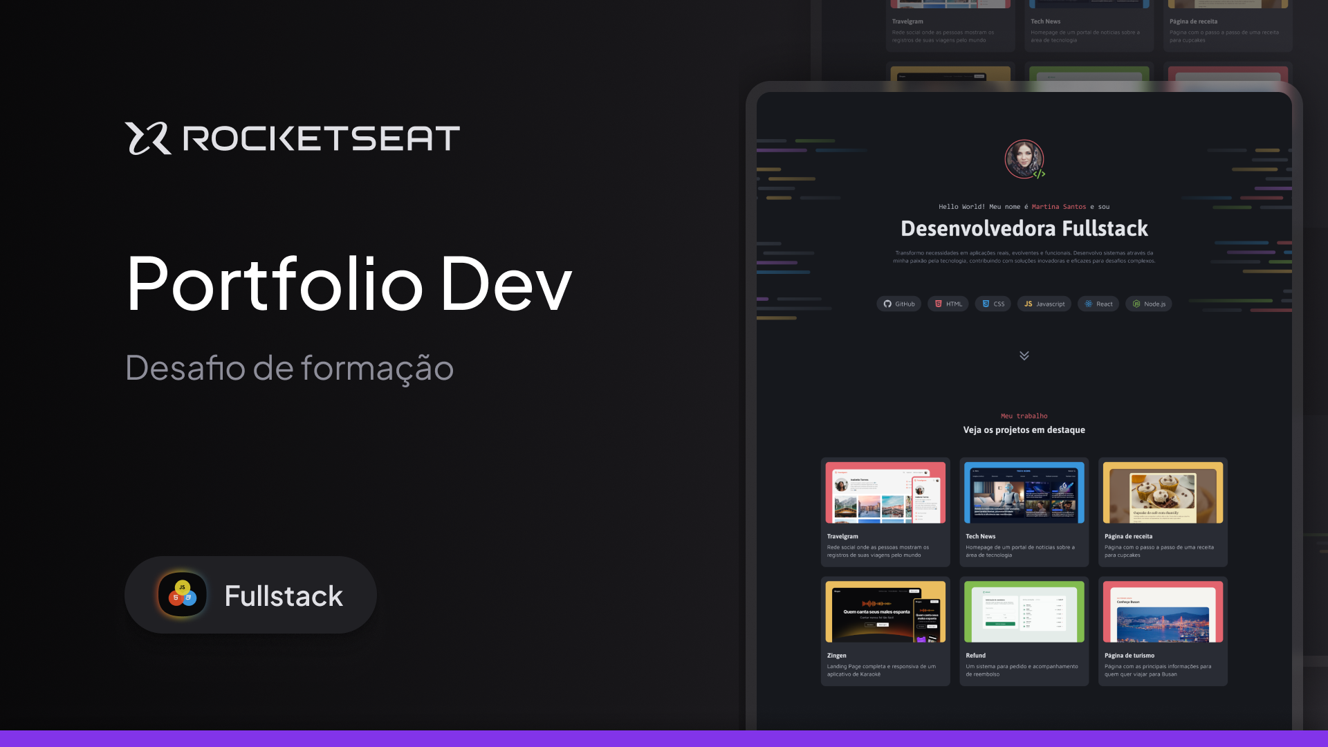 Thumbnail do projeto Portfólio Dev - Desafio Prático