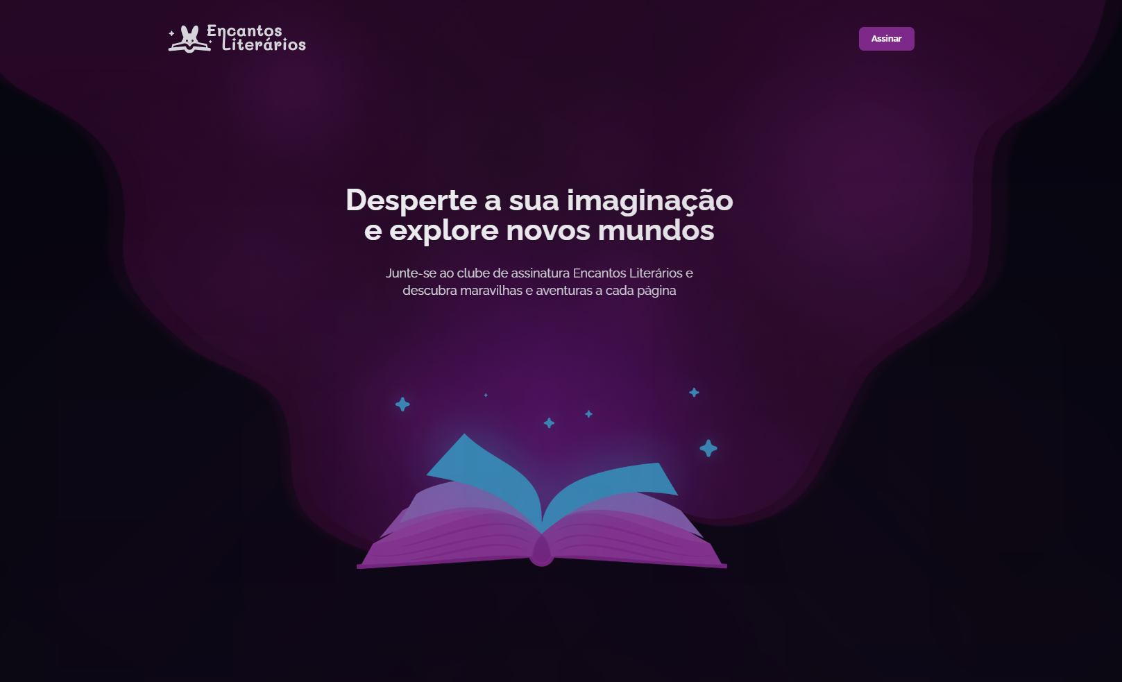 Thumbnail do projeto 📓Landing Page – Clube de Assinatura🐰