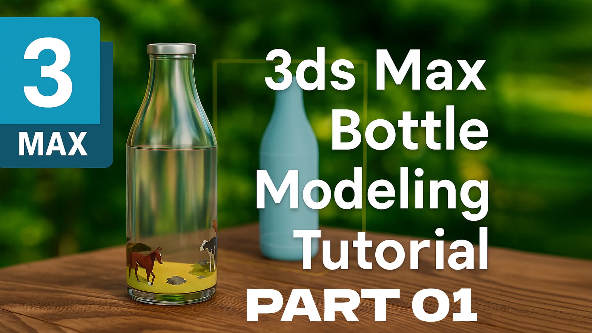 3d Product Bottle Modelling and Rendering in 3ds Max with Arnold Renderer Part 01 Modelling Bottle