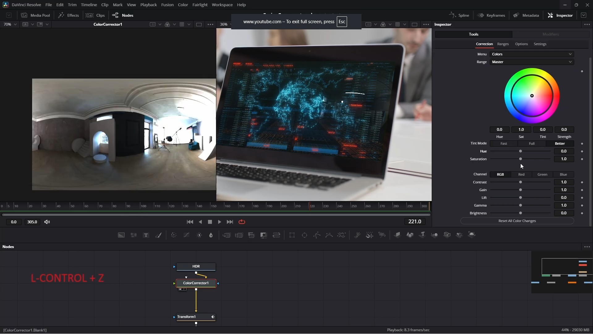 DaVinci Resolve Realistic Laptop Screen Replacement VFX Tutorial