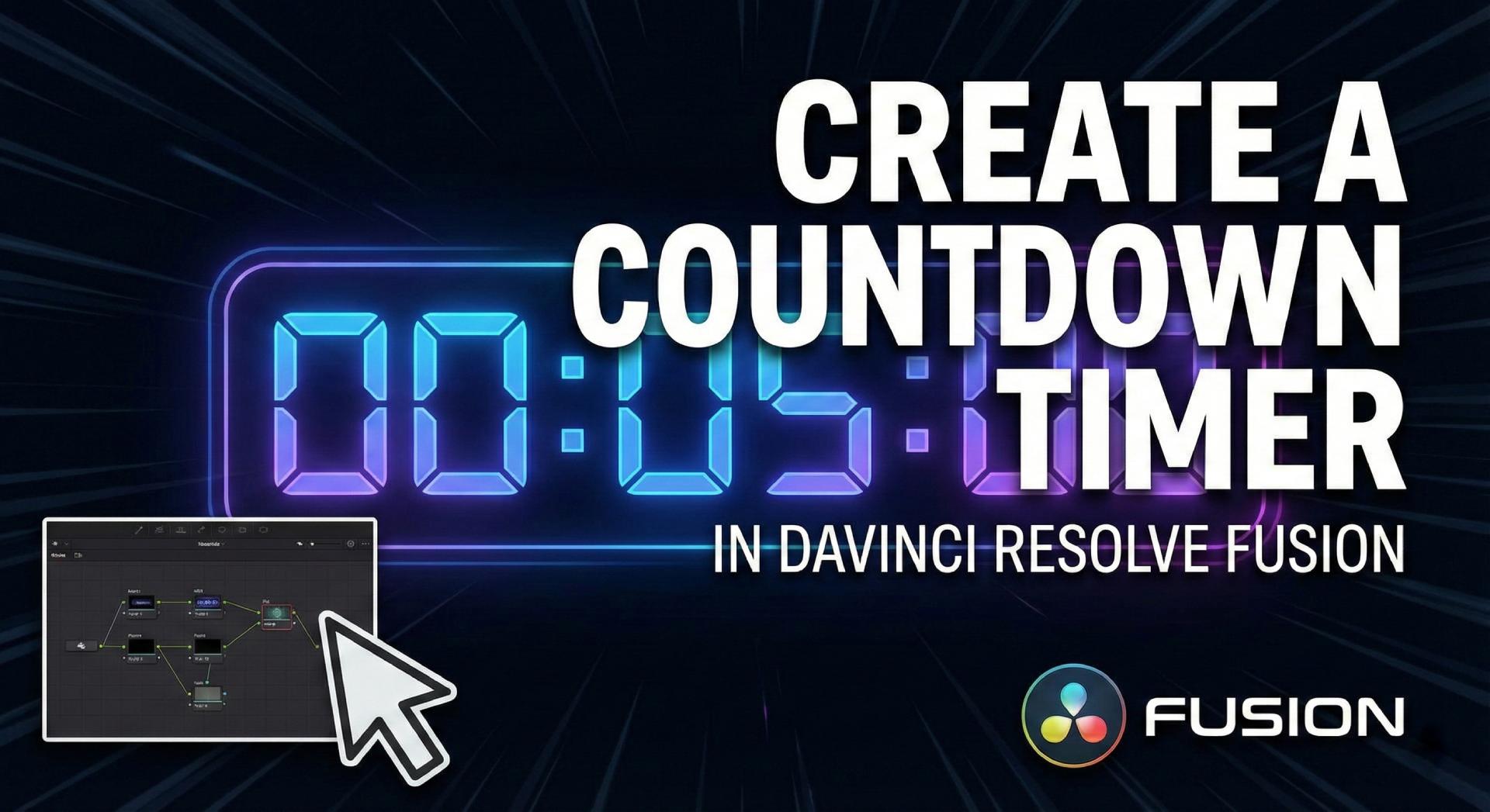 DaVinci Resolve Fusion Counter Animation | Text Expression & Styling Tutorial