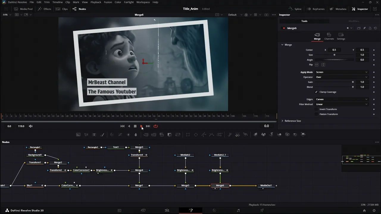How to Create a Custom Picture-in-Picture Effect in DaVinci Resolve | Fusion Tutorial (Part 3)