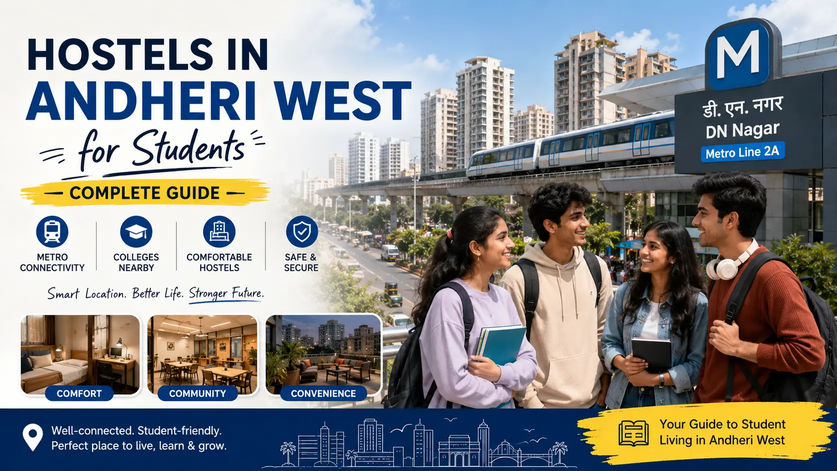 Hostels in Andheri West for Students – Complete Guide
