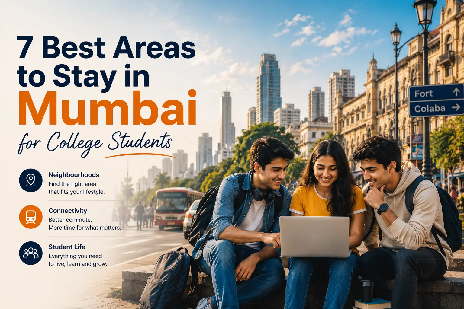 7 Best Areas to Stay in Mumbai for College Students