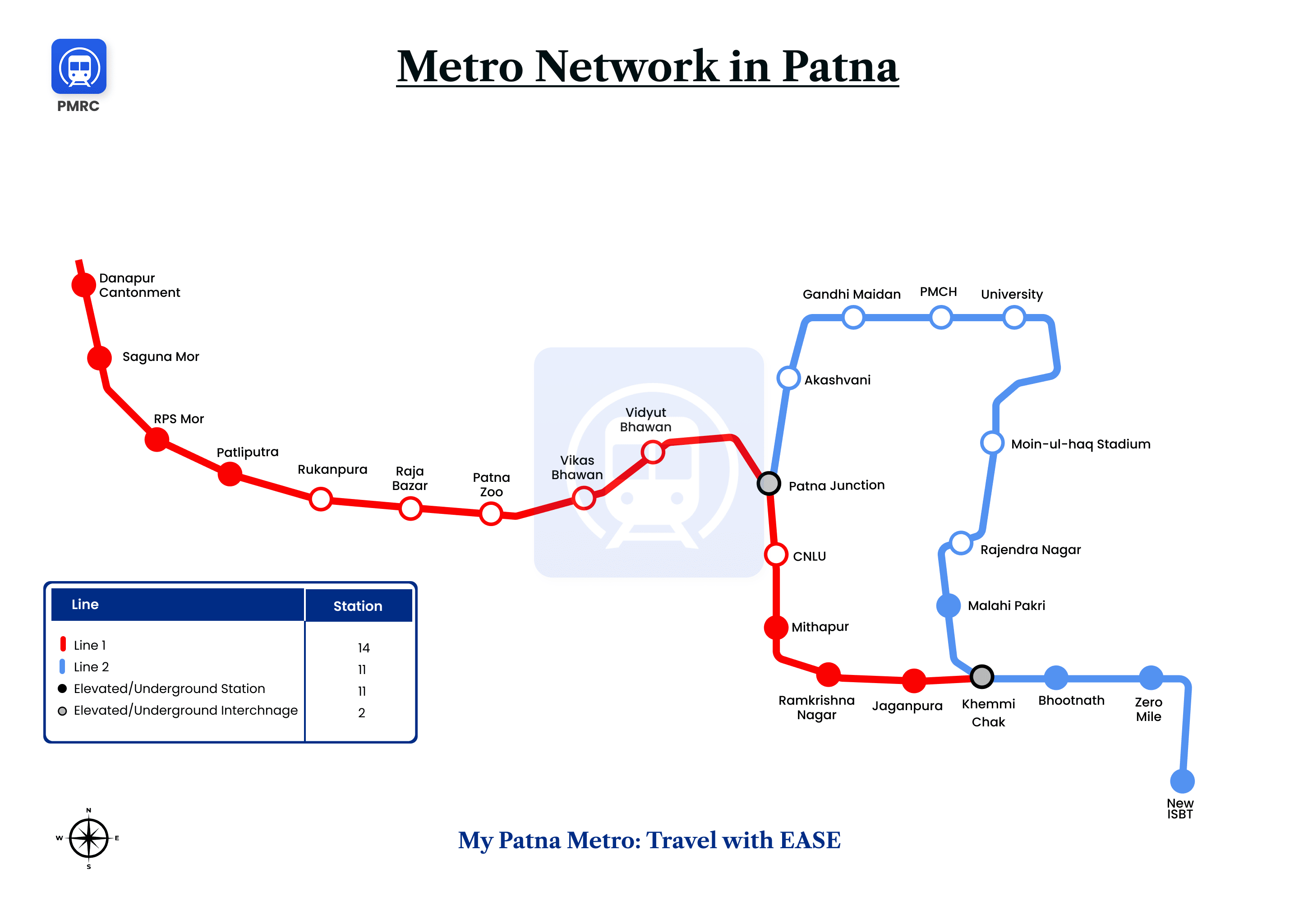 Patna Metro RouteMAP.webp