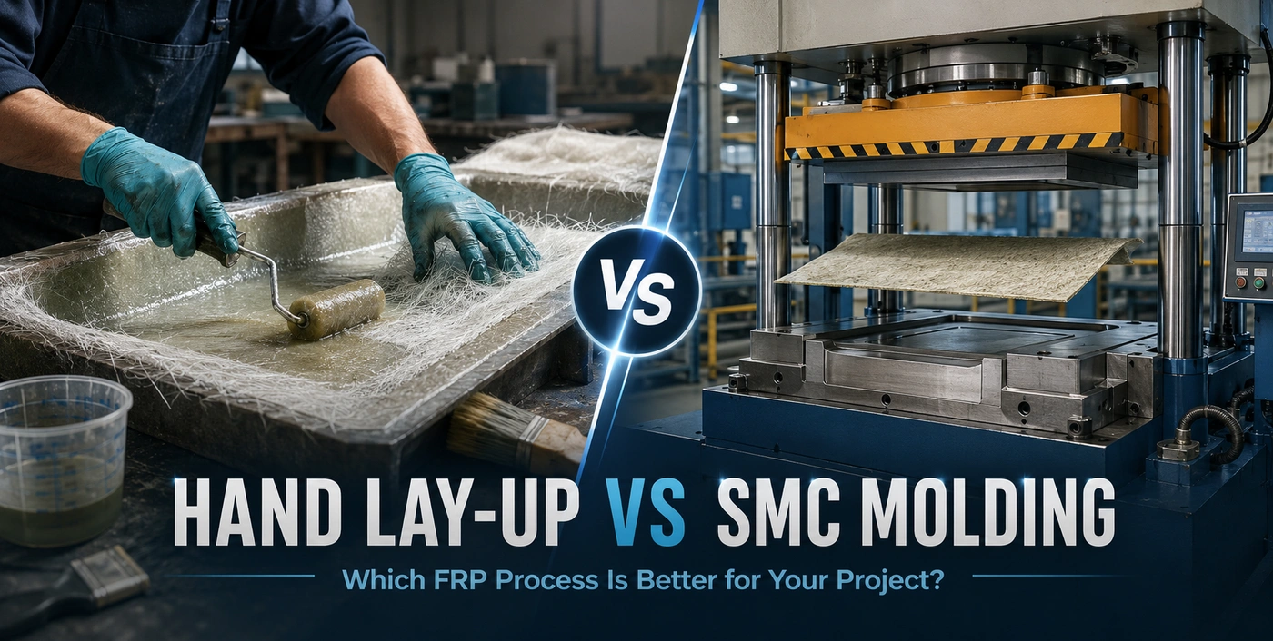 Hand Lay-Up vs SMC Molding: Which FRP Process Is Better for Your Project?