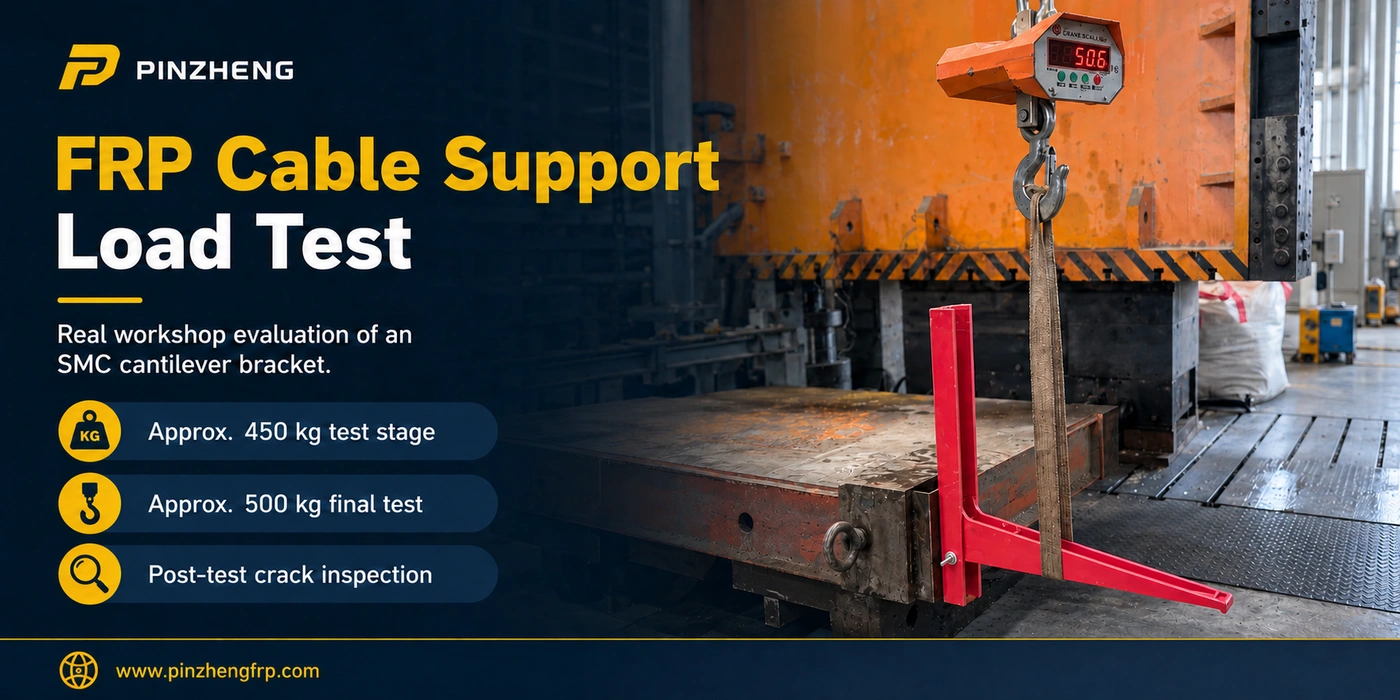 FRP Cable Support Load Test: What Happened at 500 kg?