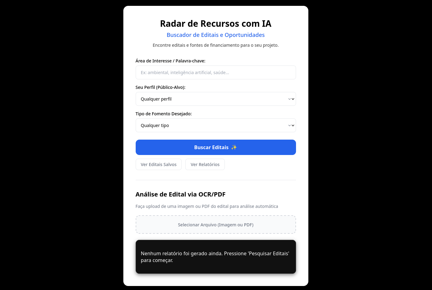imagem da sessão Home