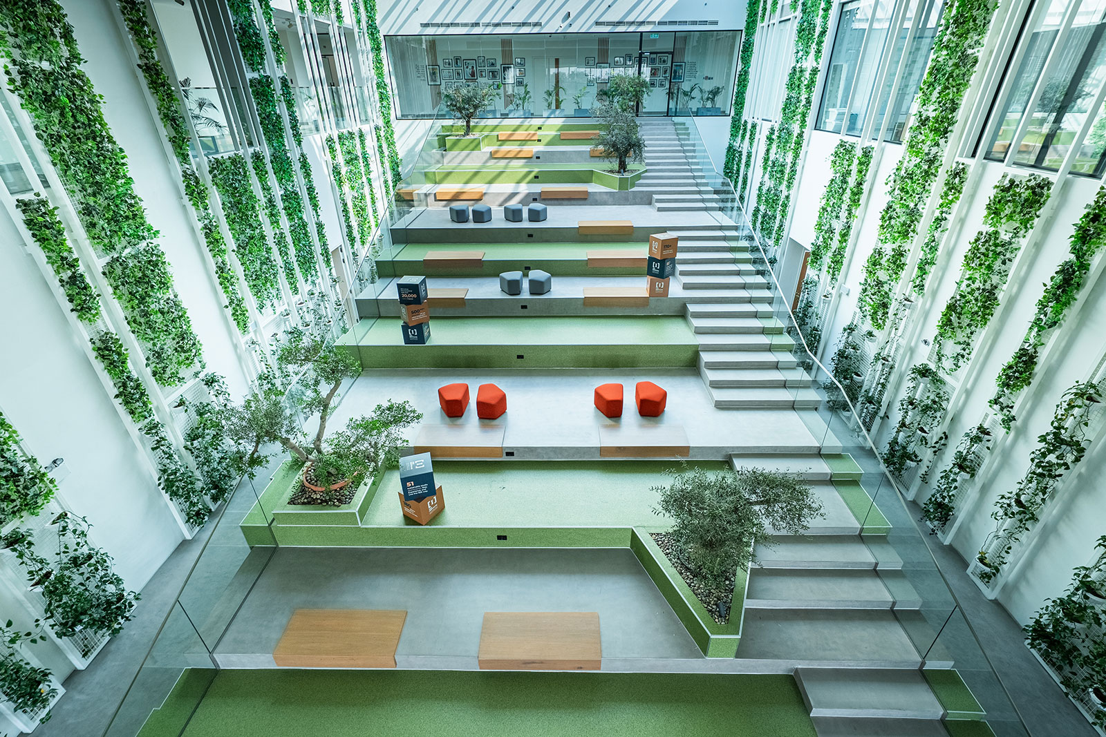 SEE Institute receptionby Jeet Construction