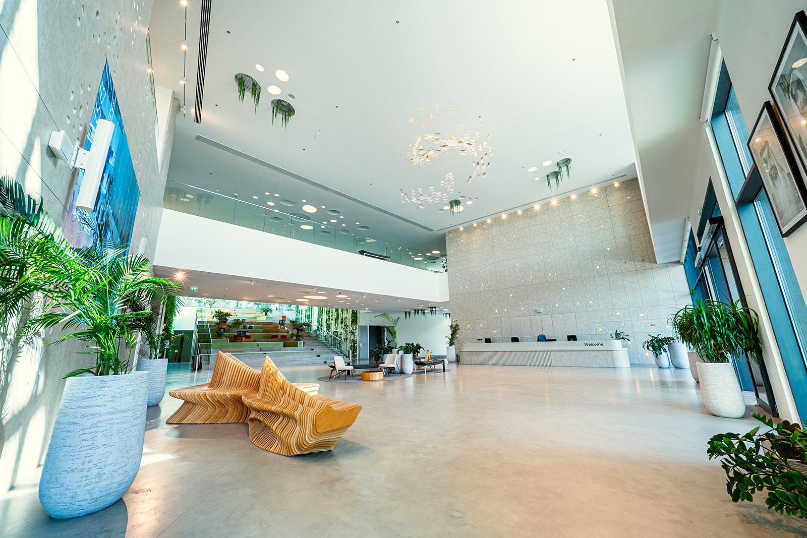 SEE Institute receptionby Jeet Construction