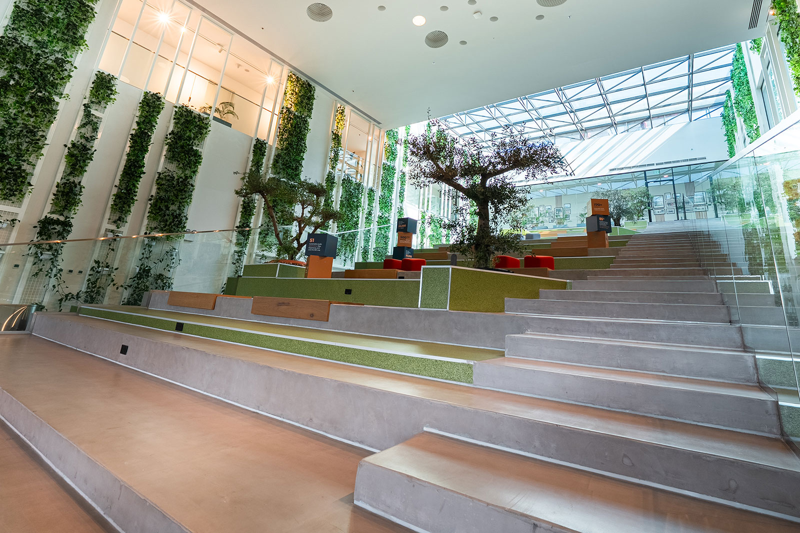 SEE Institute receptionby Jeet Construction