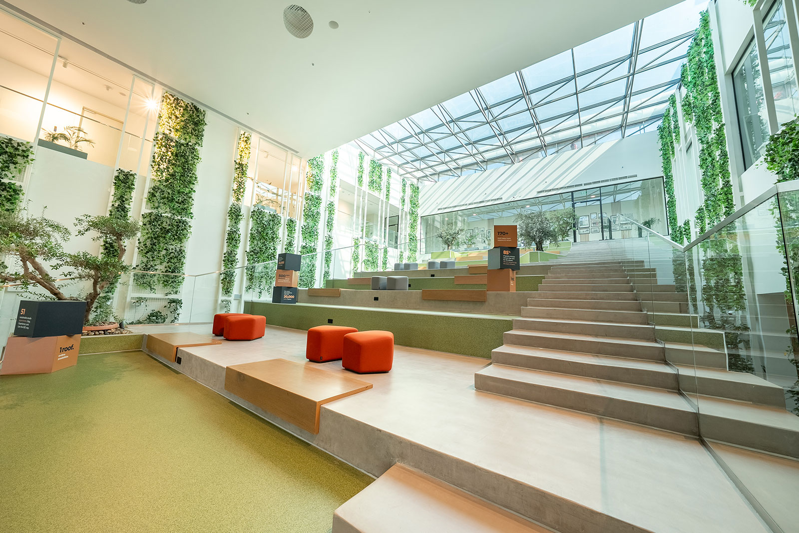 SEE Institute receptionby Jeet Construction