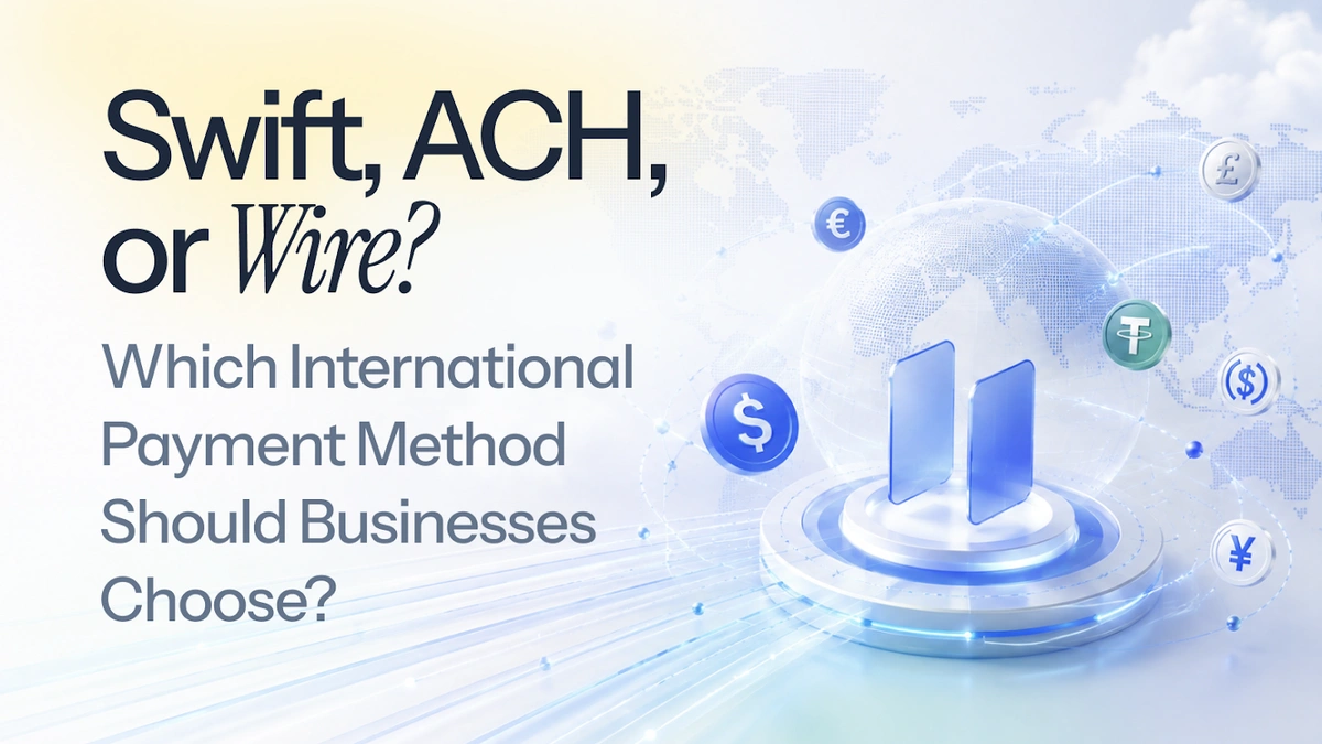 Swift, ACH, or Wire: Which International Payment Method Should Businesses Choose?