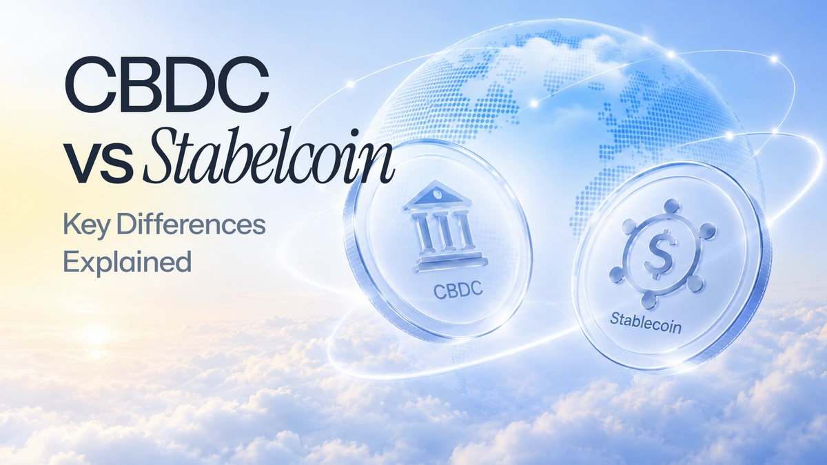 CBDC vs Stablecoin: Key Differences Explained