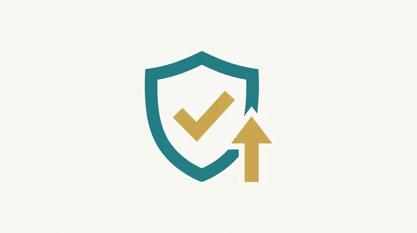 Checkmark_inside_shield_with_arrow_202608012040.webp